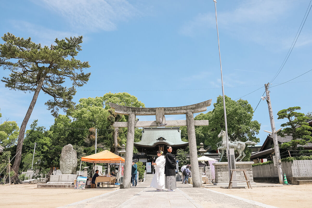 三津 嚴島神社で挙げられたお客様の結婚式写真16