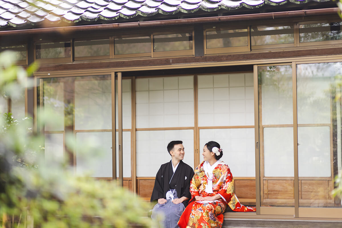 豊国神社で挙げられたお客様の結婚式写真02