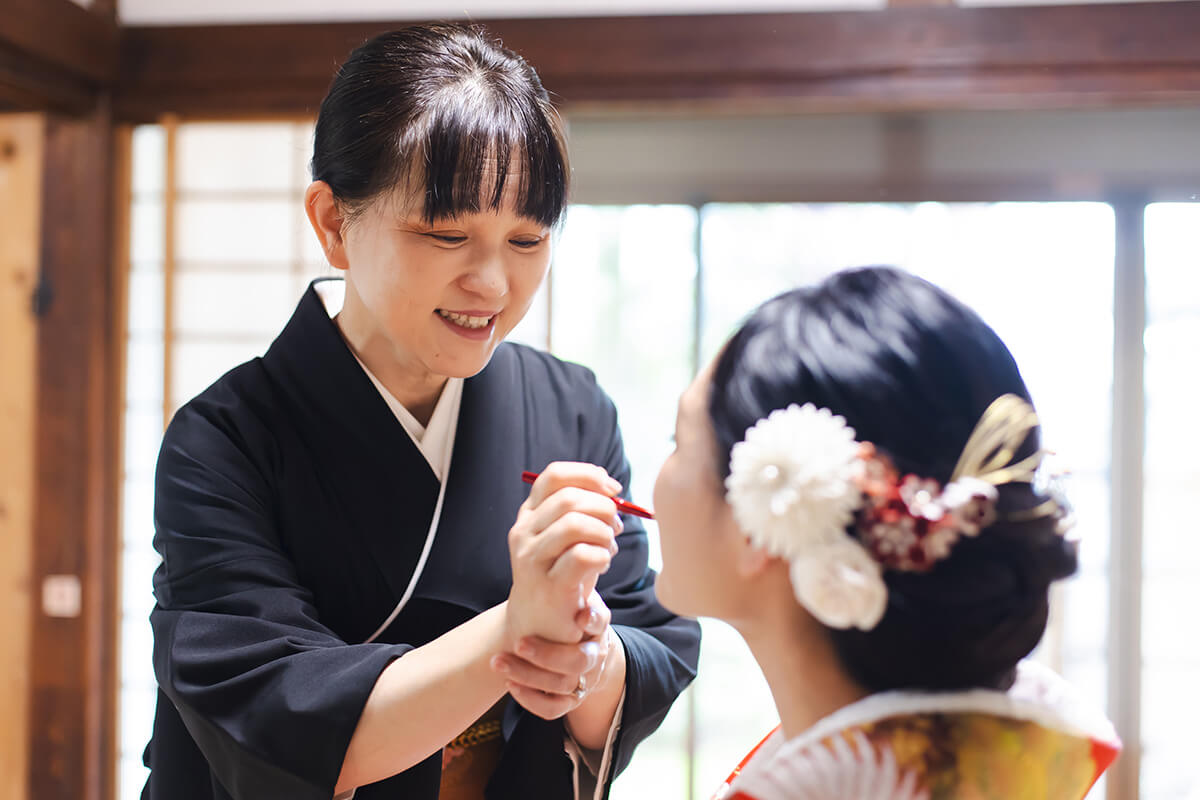 豊国神社で挙げられたお客様の結婚式写真04