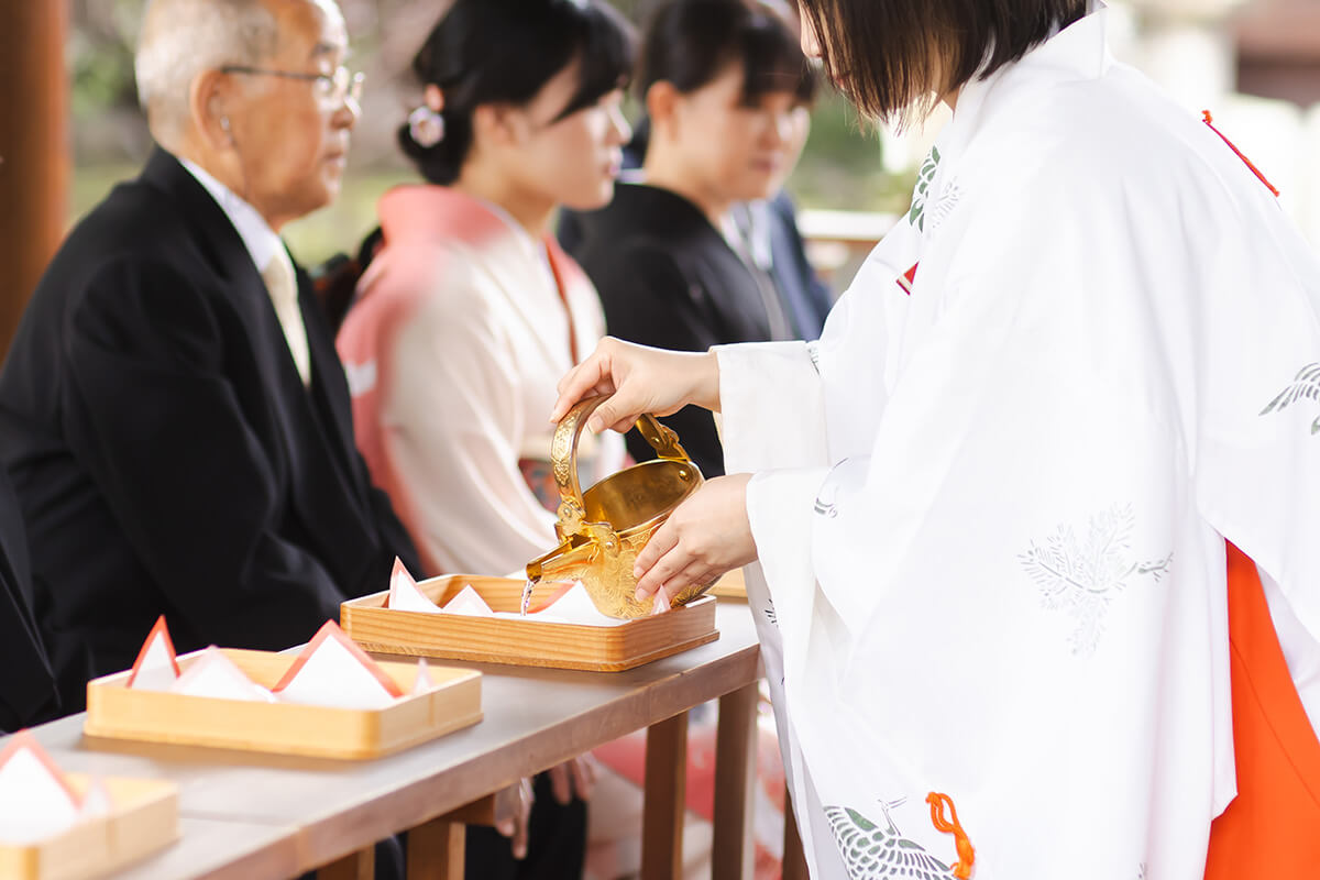 豊国神社で挙げられたお客様の結婚式写真14