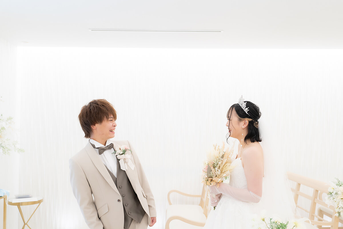 小さな結婚式 金沢チャペルで挙げられたお客様の結婚式写真02