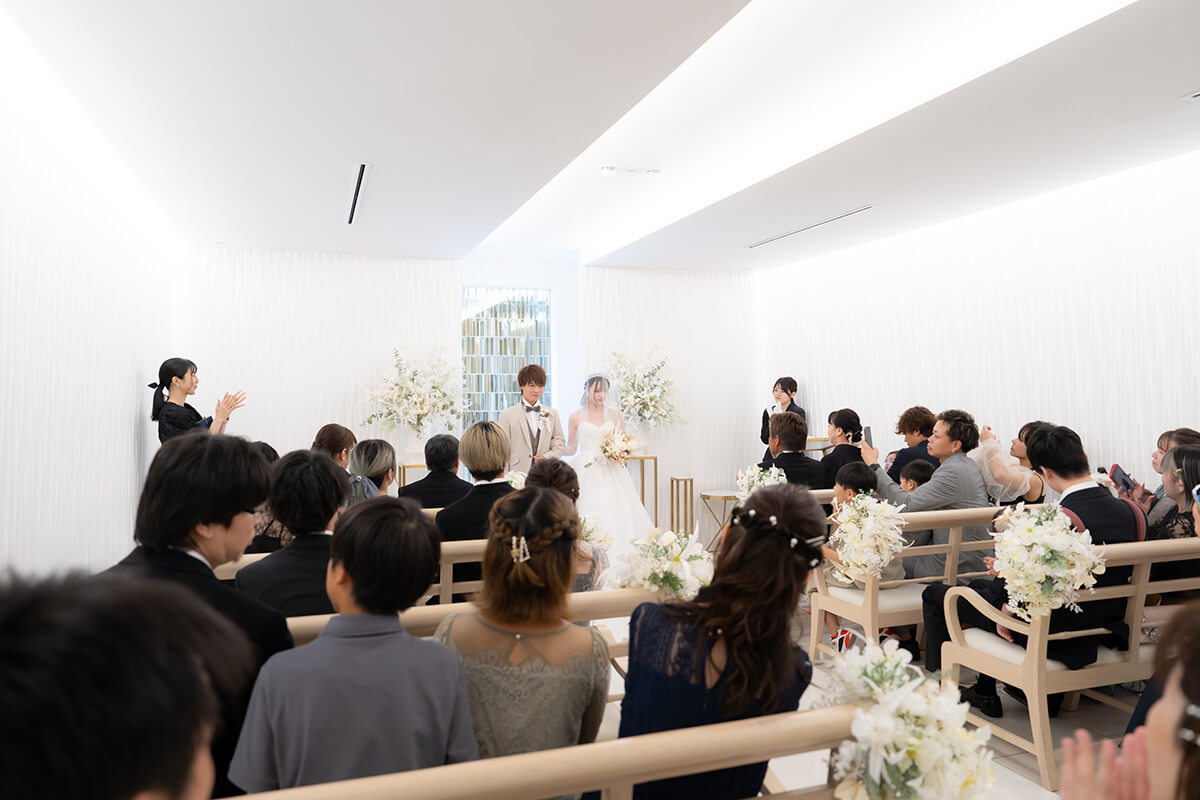 小さな結婚式 金沢チャペルで挙げられたお客様の結婚式写真05