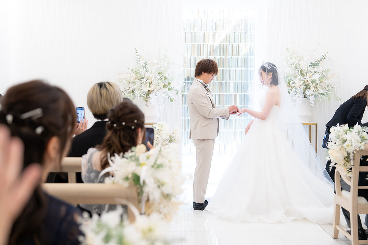 小さな結婚式 金沢チャペルで挙げられたお客様の結婚式写真07