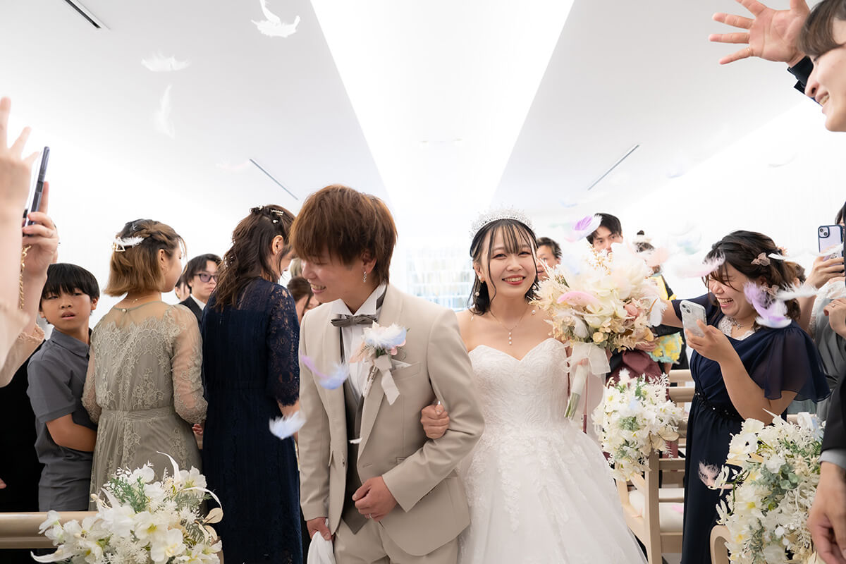 小さな結婚式 金沢チャペルで挙げられたお客様の結婚式写真10