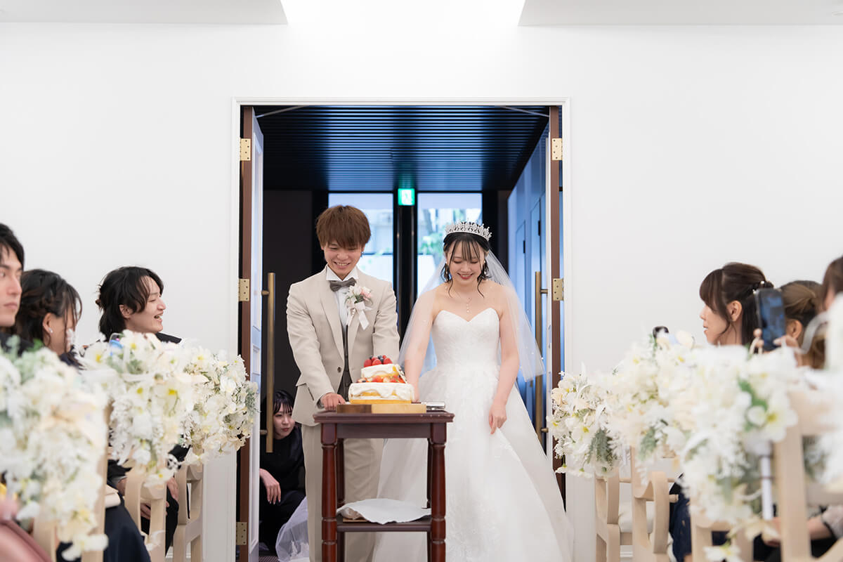 小さな結婚式 金沢チャペルで挙げられたお客様の結婚式写真11