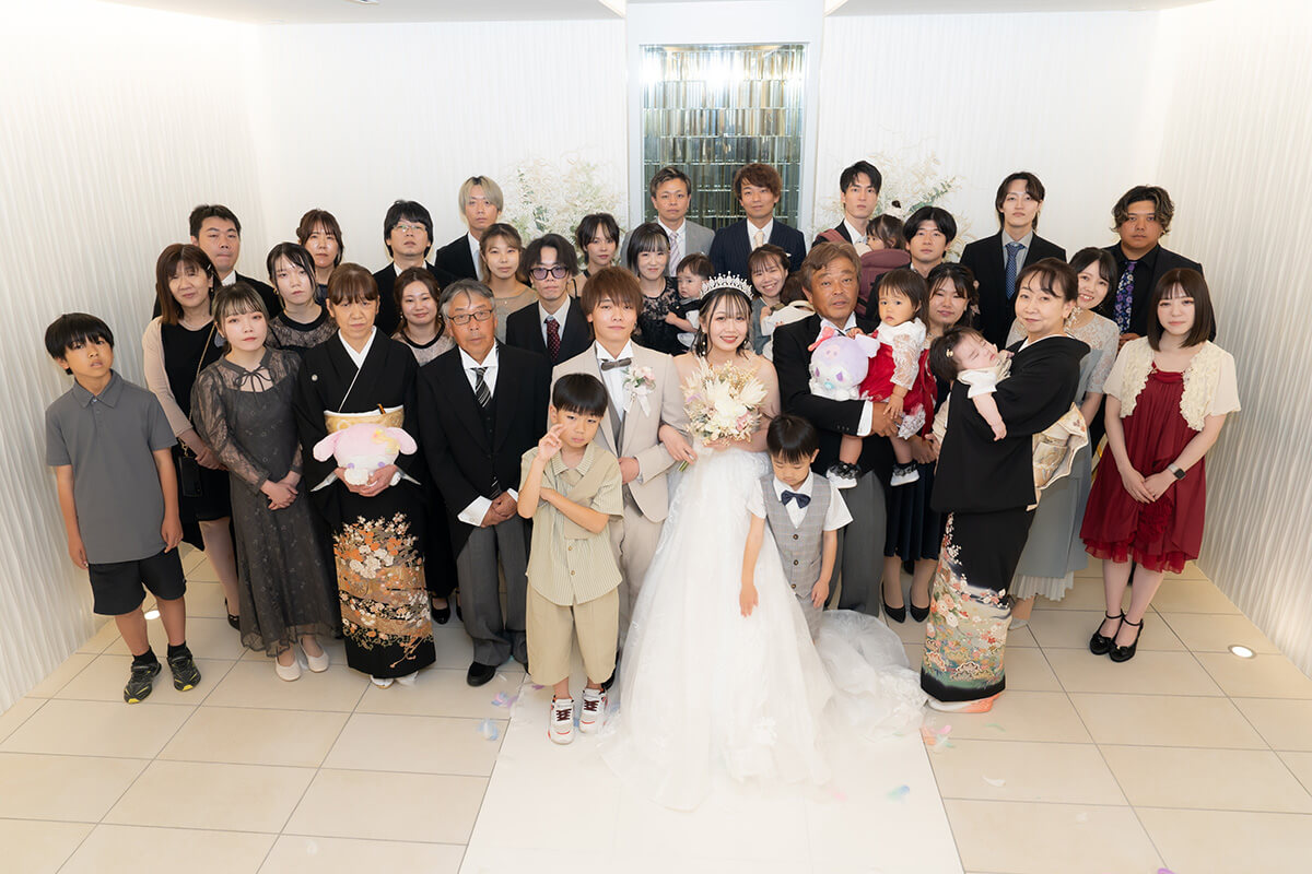 小さな結婚式 金沢チャペルで挙げられたお客様の結婚式写真16