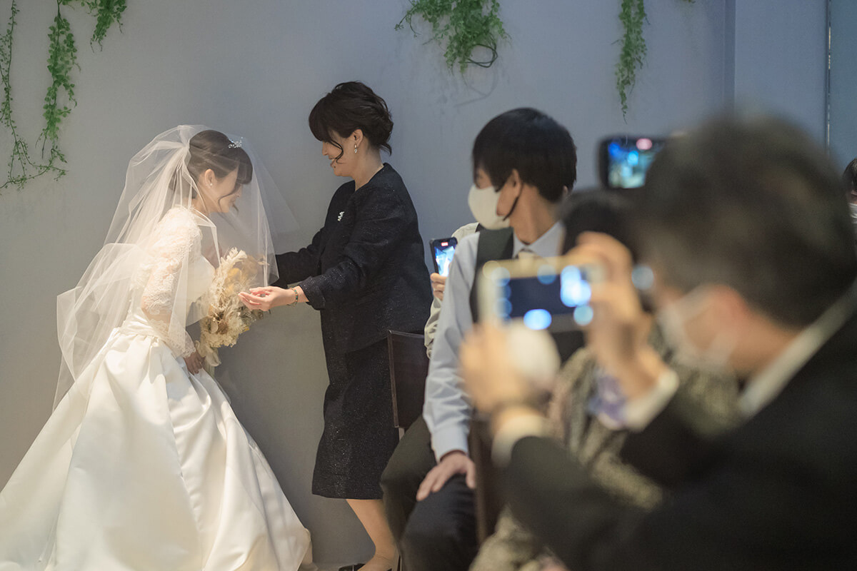 La Vague(ラ・ヴァーグ)で挙げられたお客様の結婚式写真01