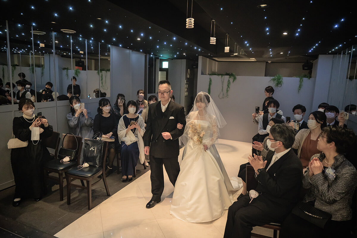 La Vague(ラ・ヴァーグ)で挙げられたお客様の結婚式写真02