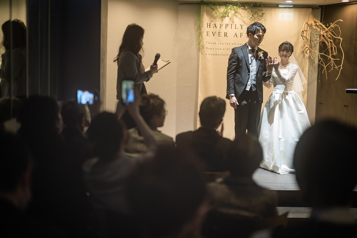 La Vague(ラ・ヴァーグ)で挙げられたお客様の結婚式写真06