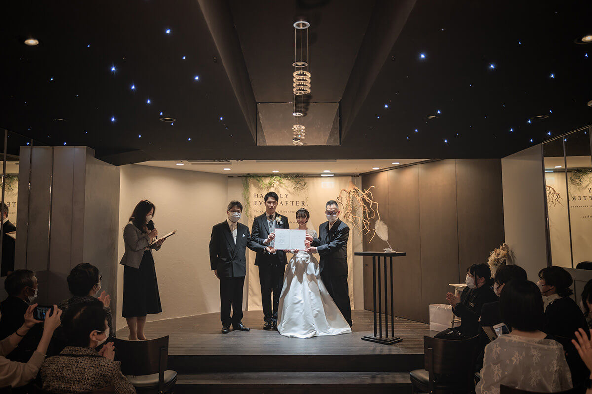 La Vague(ラ・ヴァーグ)で挙げられたお客様の結婚式写真08