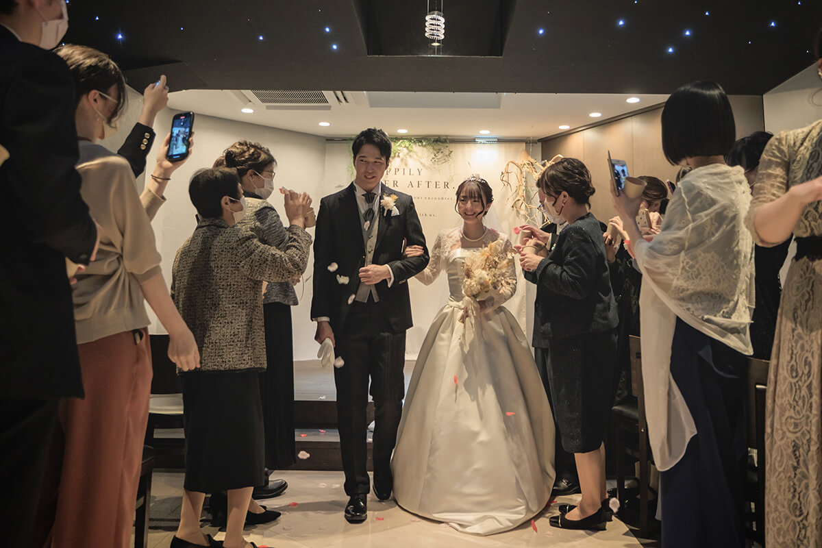 La Vague(ラ・ヴァーグ)で挙げられたお客様の結婚式写真09