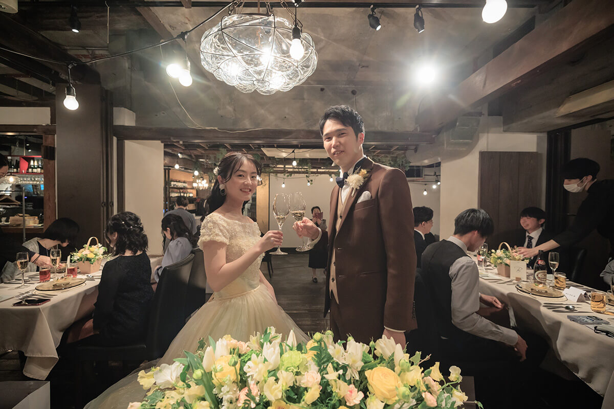 La Vague(ラ・ヴァーグ)で挙げられたお客様の結婚式写真10