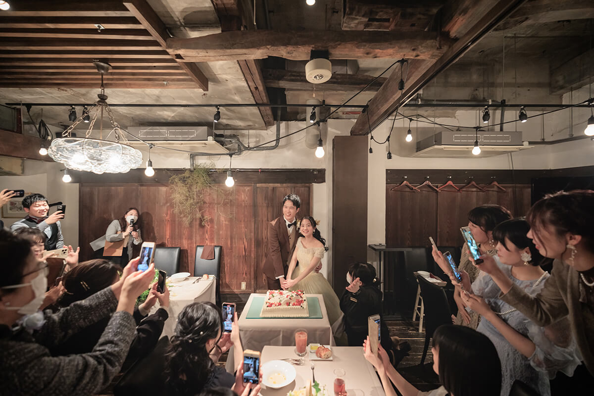 La Vague(ラ・ヴァーグ)で挙げられたお客様の結婚式写真11