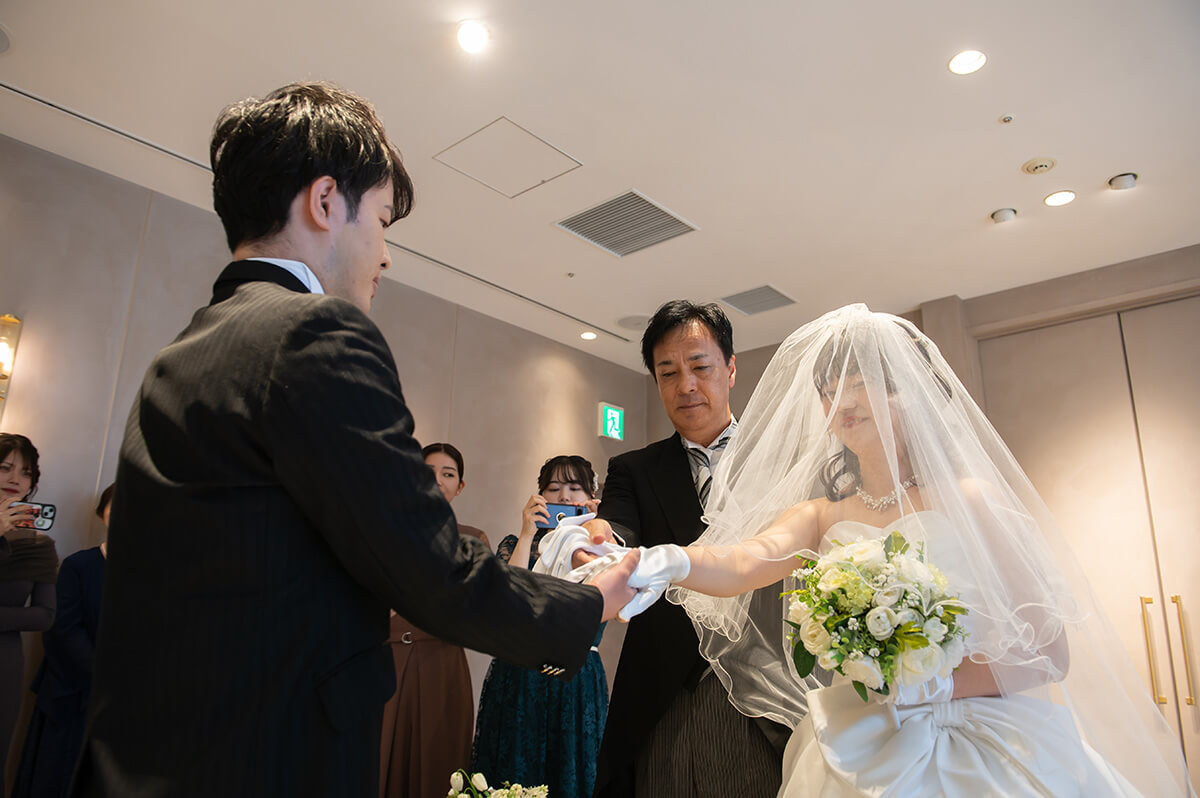 小さな結婚式 表参道チャペルで挙げられたお客様の結婚式写真05