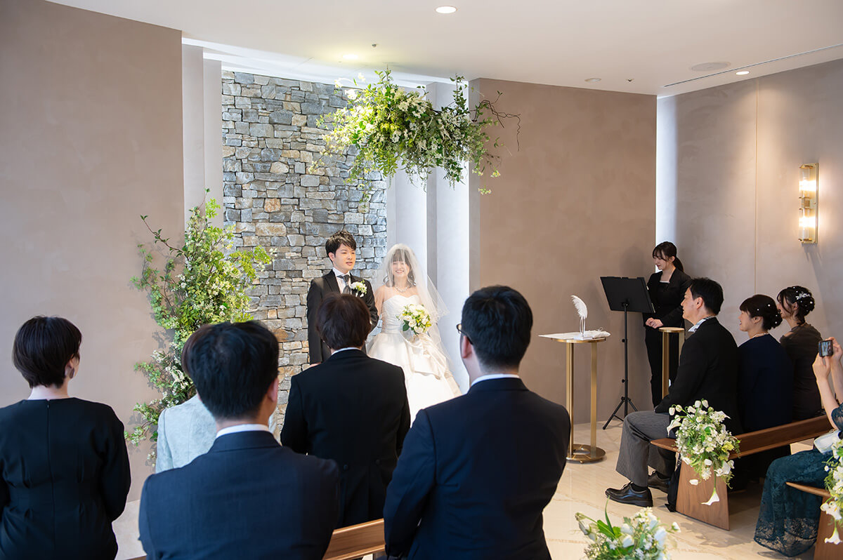 小さな結婚式 表参道チャペルで挙げられたお客様の結婚式写真06
