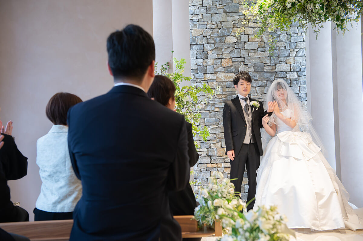 小さな結婚式 表参道チャペルで挙げられたお客様の結婚式写真10