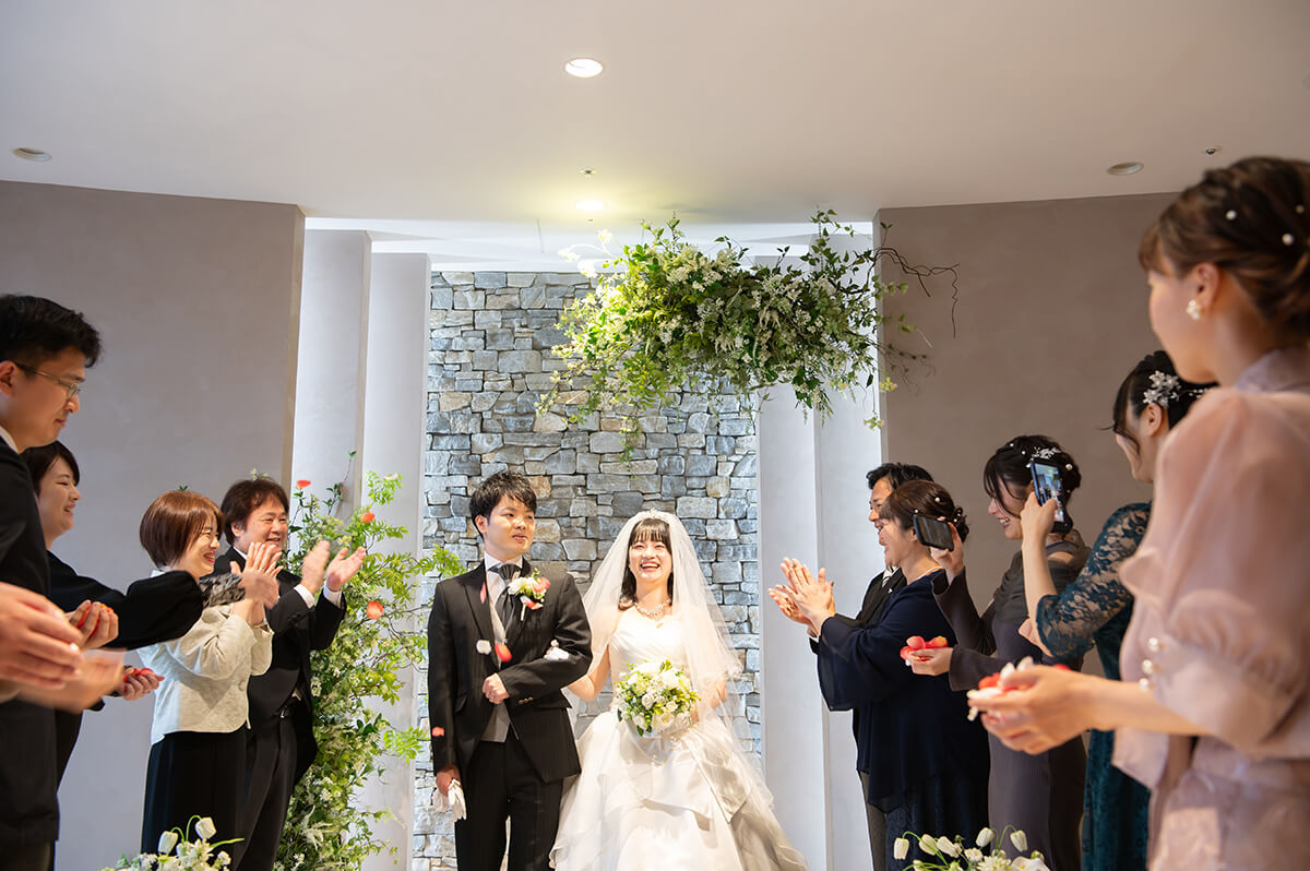 小さな結婚式 表参道チャペルで挙げられたお客様の結婚式写真15