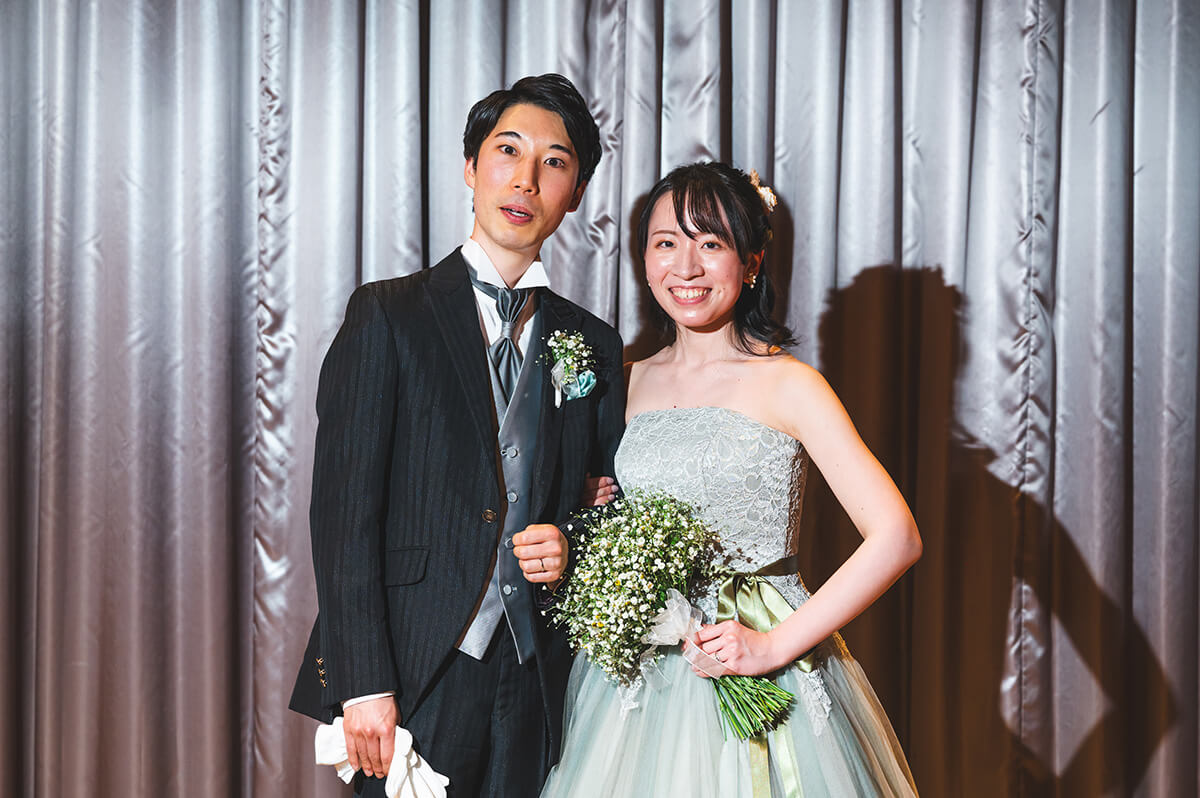 コンセプト・エフブンノイチで挙げられたお客様の結婚式写真