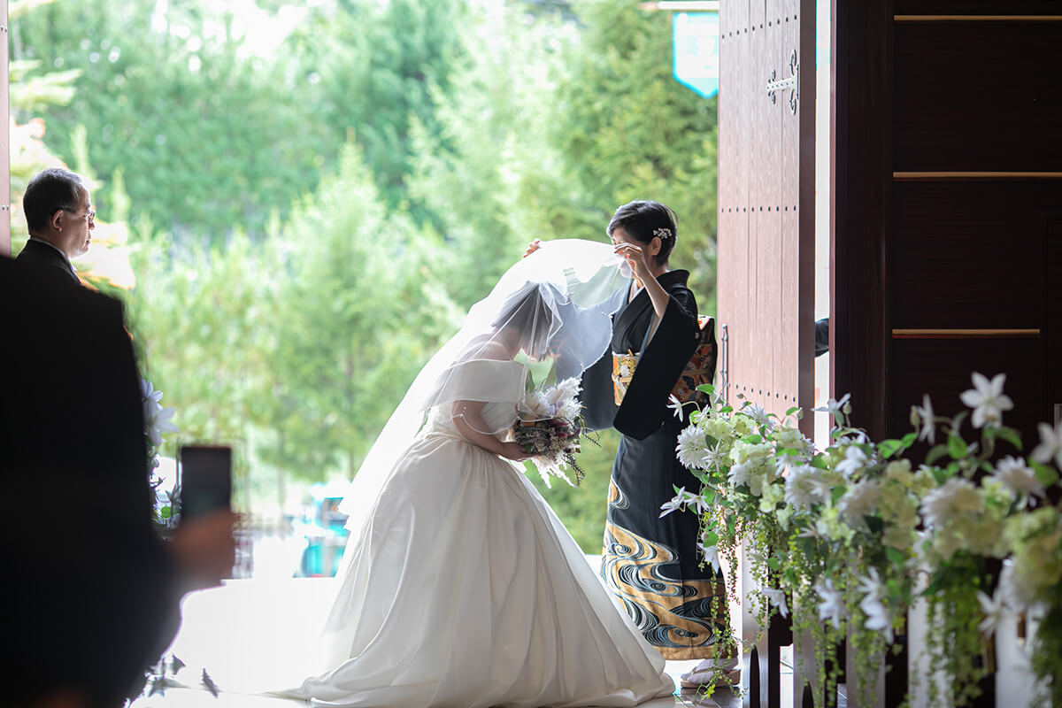 アーリー迎賓館チャペルで挙げられたお客様の結婚式写真01