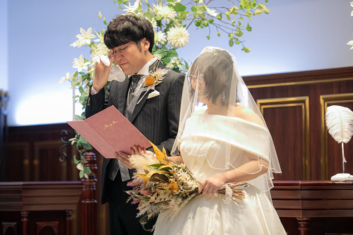 アーリー迎賓館チャペルで挙げられたお客様の結婚式写真04