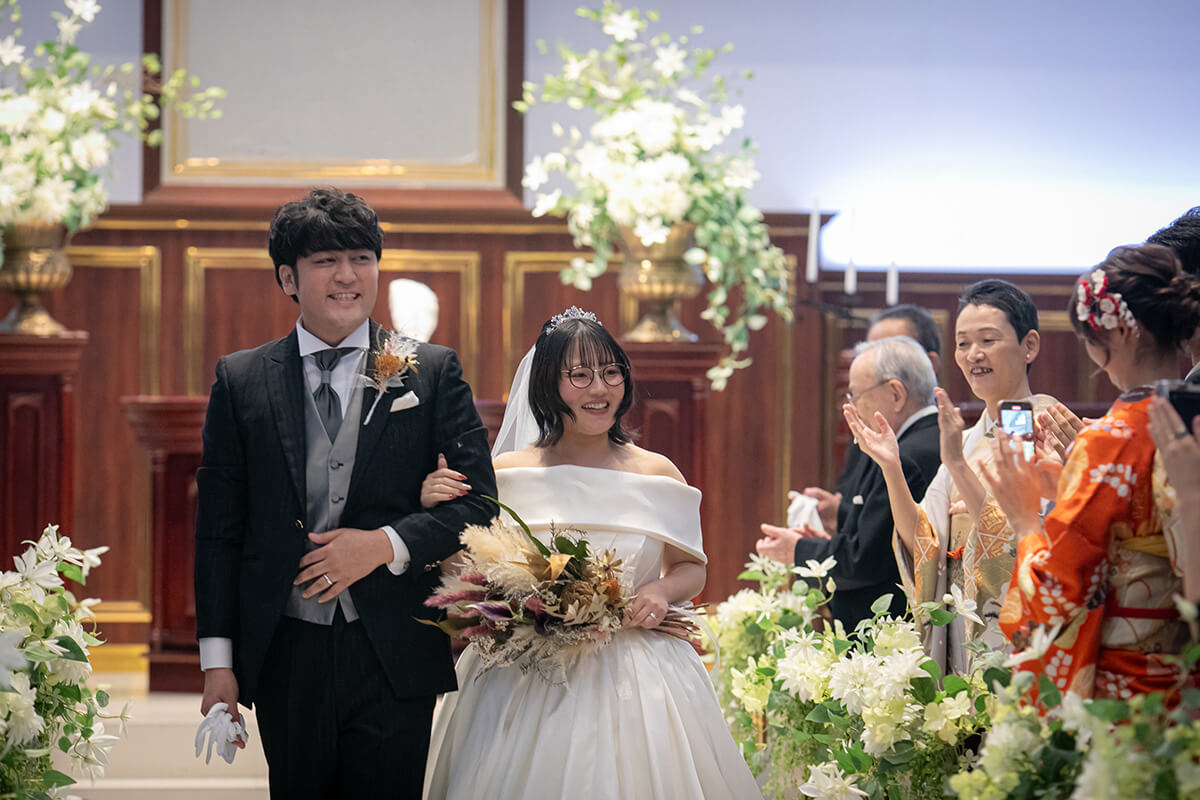 アーリー迎賓館チャペルで挙げられたお客様の結婚式写真09