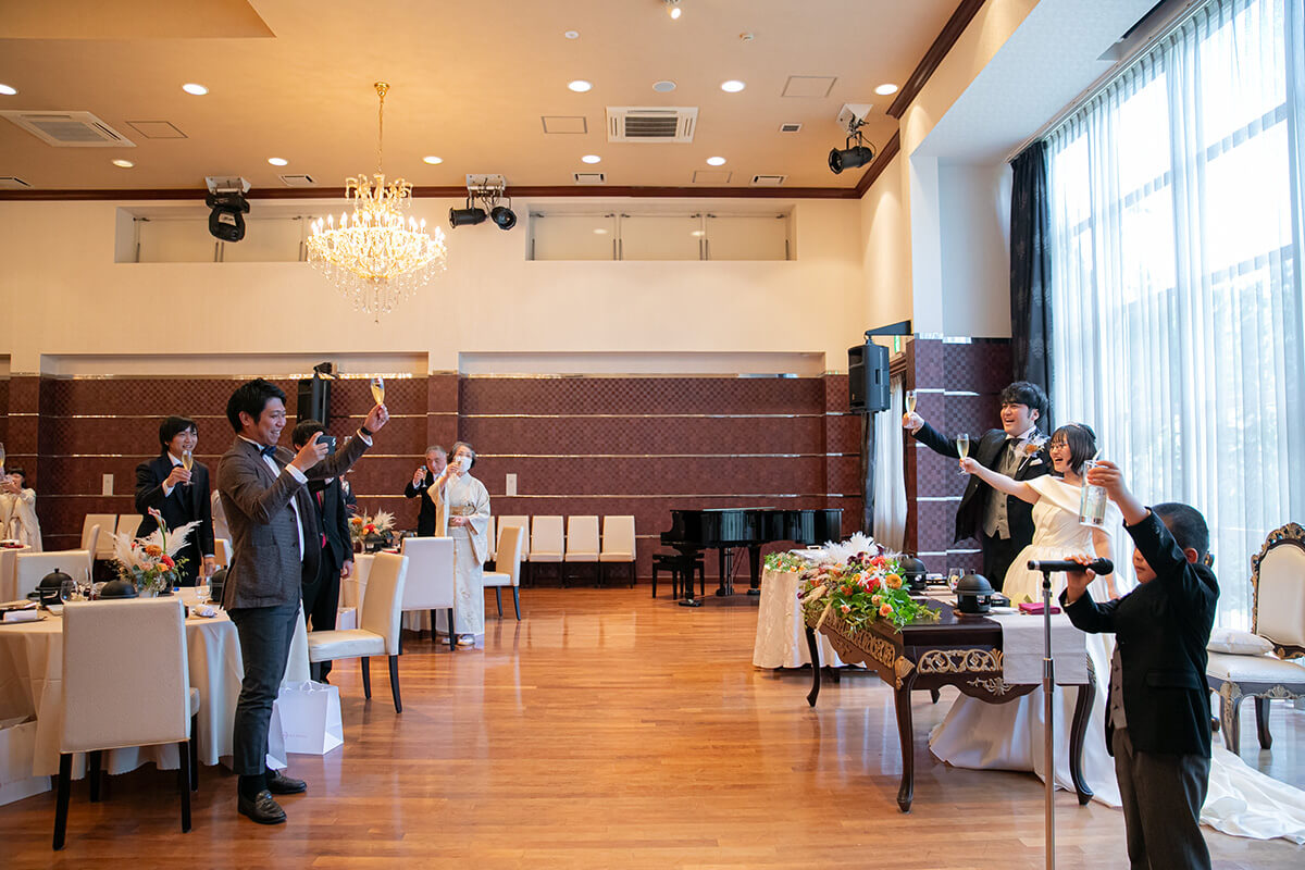 アーリー迎賓館チャペルで挙げられたお客様の結婚式写真11