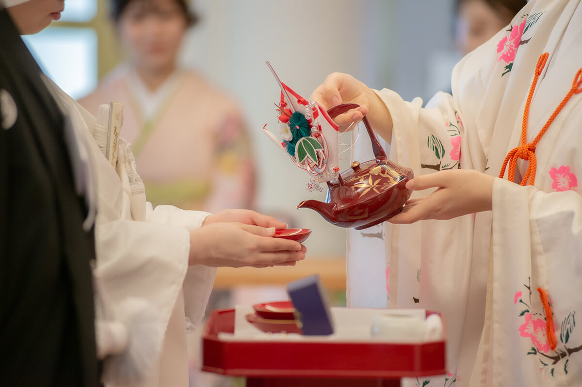 福岡縣護國神社で挙げられたお客様の結婚式写真05