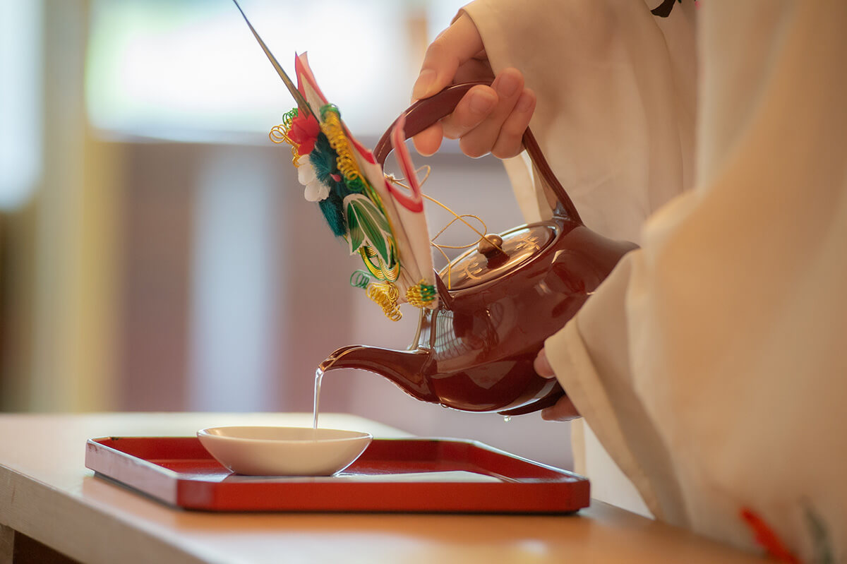 福岡縣護國神社で挙げられたお客様の結婚式写真11