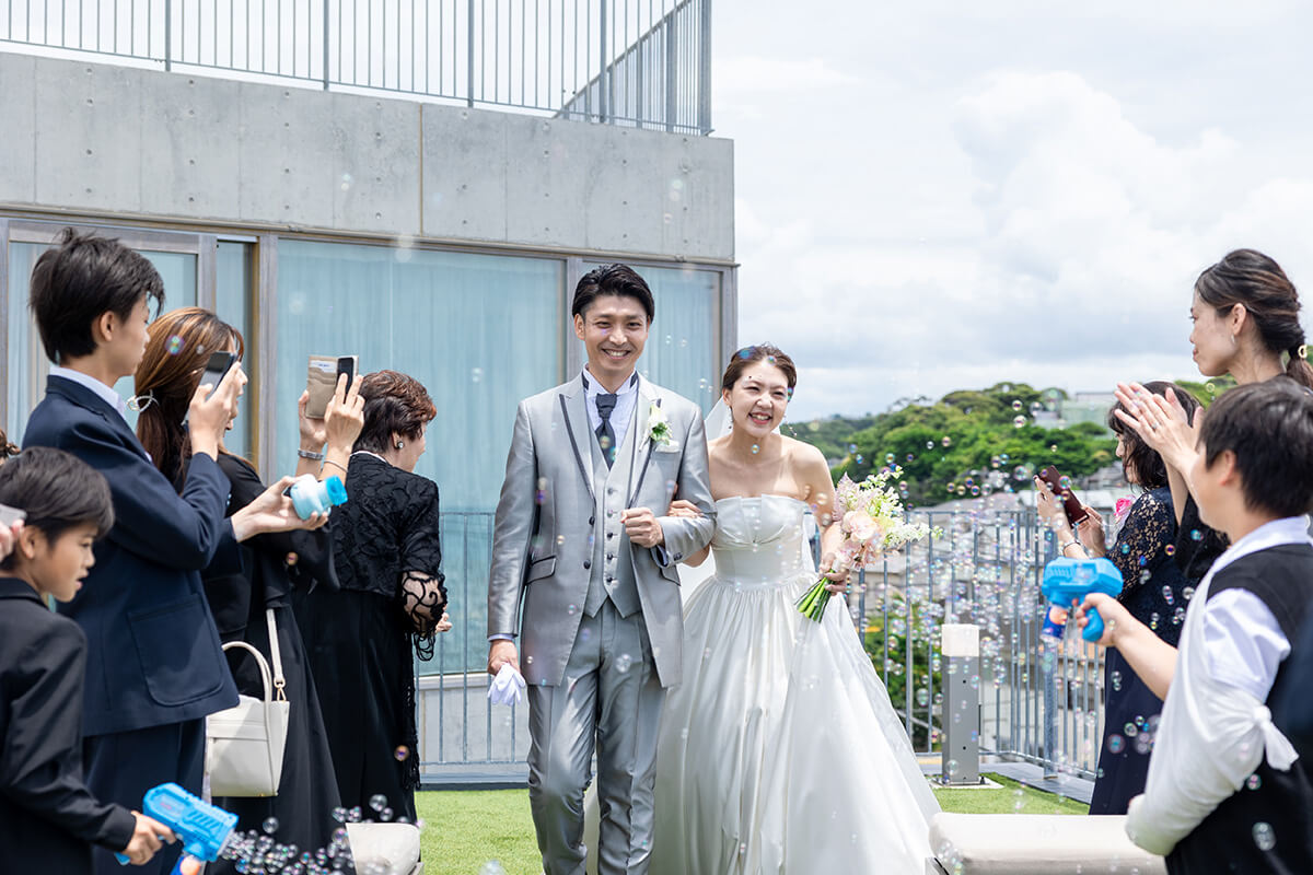 HOTEL AO KAMAKURAで挙げられたお客様の結婚式写真08