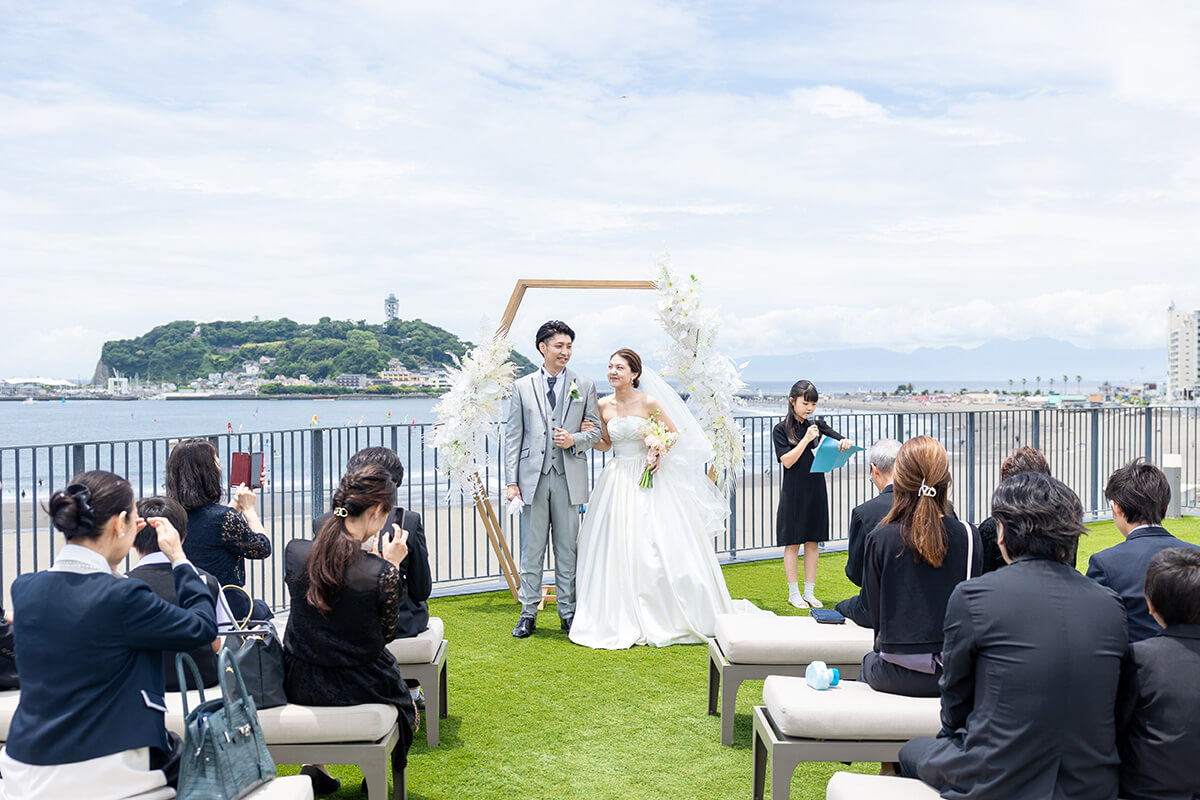 HOTEL AO KAMAKURAで挙げられたお客様の結婚式写真09
