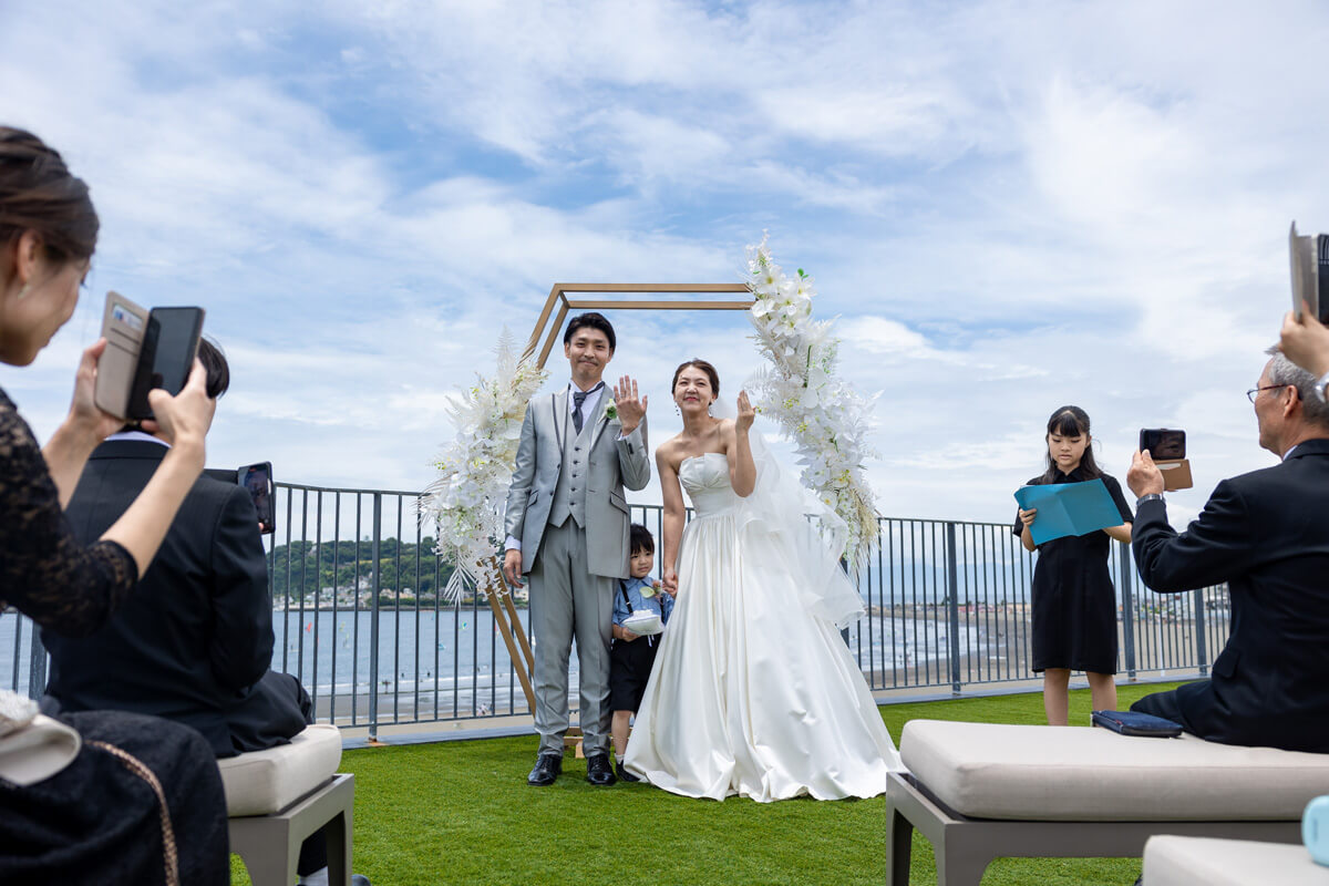 HOTEL AO KAMAKURAで挙げられたお客様の結婚式写真11