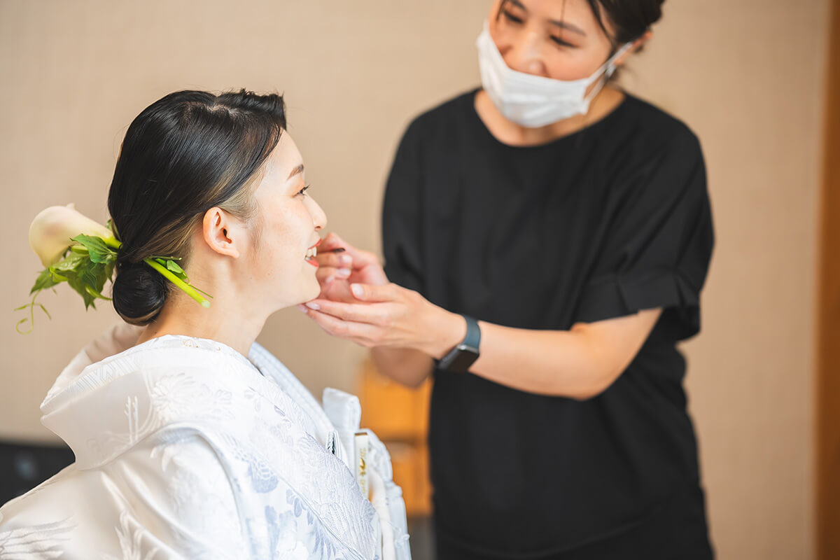 北岡神社で挙げられたお客様の結婚式写真01