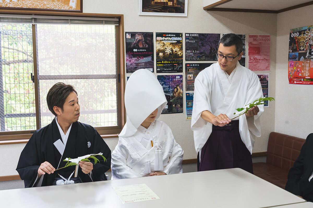 北岡神社で挙げられたお客様の結婚式写真02