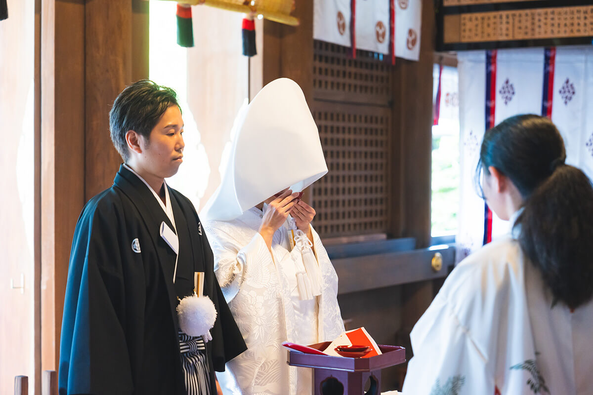 北岡神社で挙げられたお客様の結婚式写真07