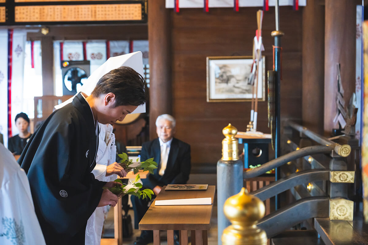 北岡神社で挙げられたお客様の結婚式写真10