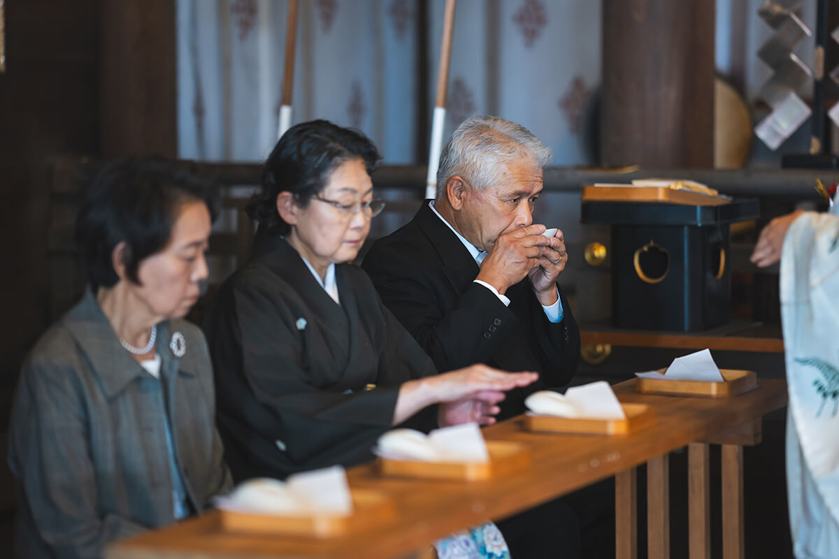 北岡神社で挙げられたお客様の結婚式写真12