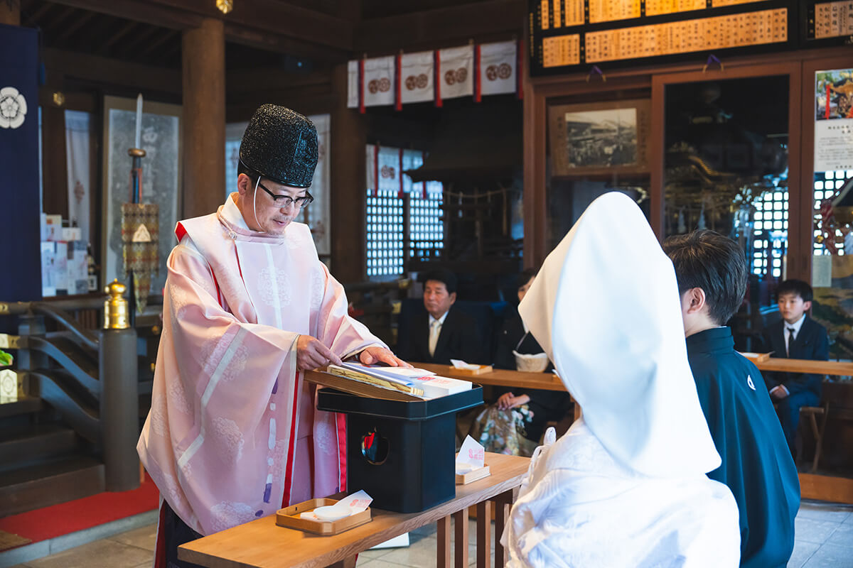 北岡神社で挙げられたお客様の結婚式写真14
