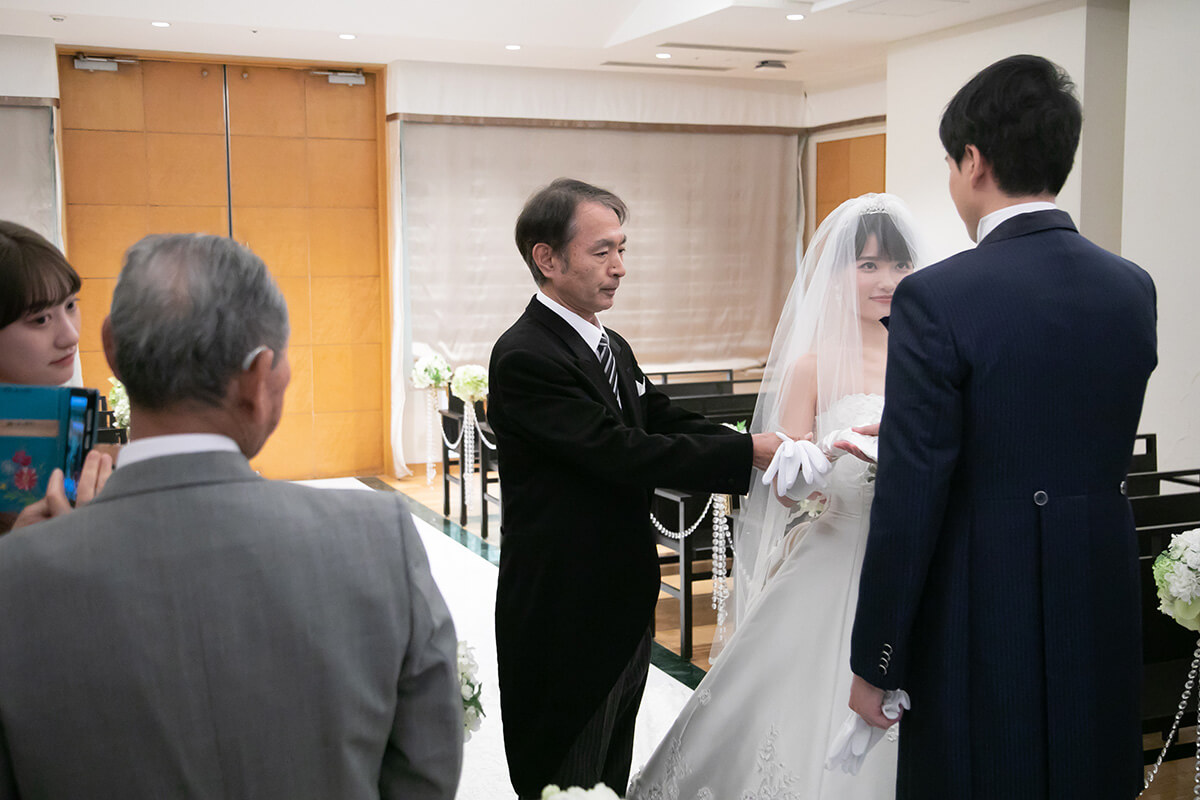 KKRホテル博多ホテルで挙げられたお客様の結婚式写真04