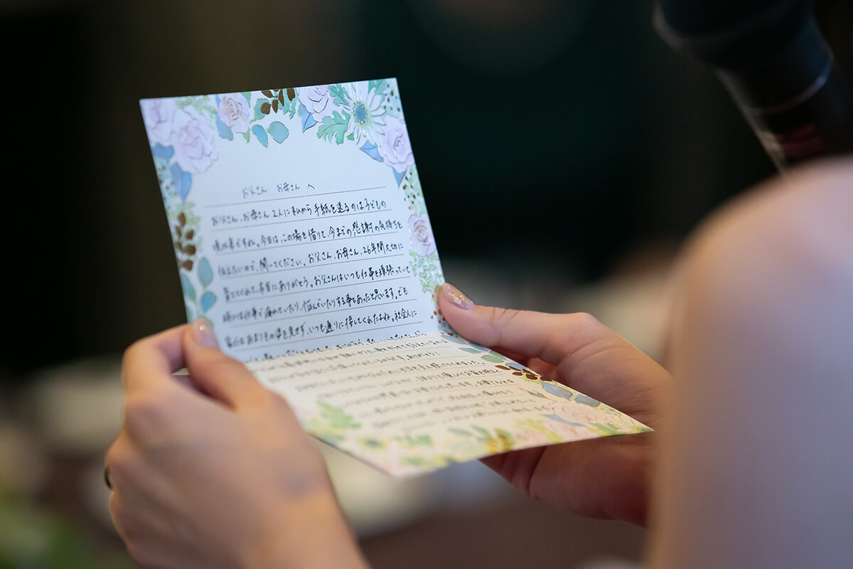 KKRホテル博多ホテルで挙げられたお客様の結婚式写真14