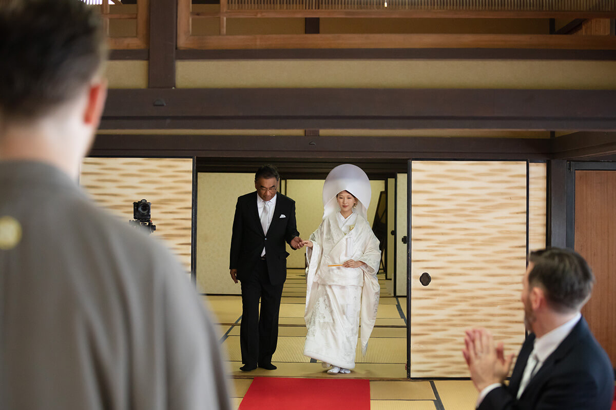 岡山後楽園で挙げられたお客様の結婚式写真02