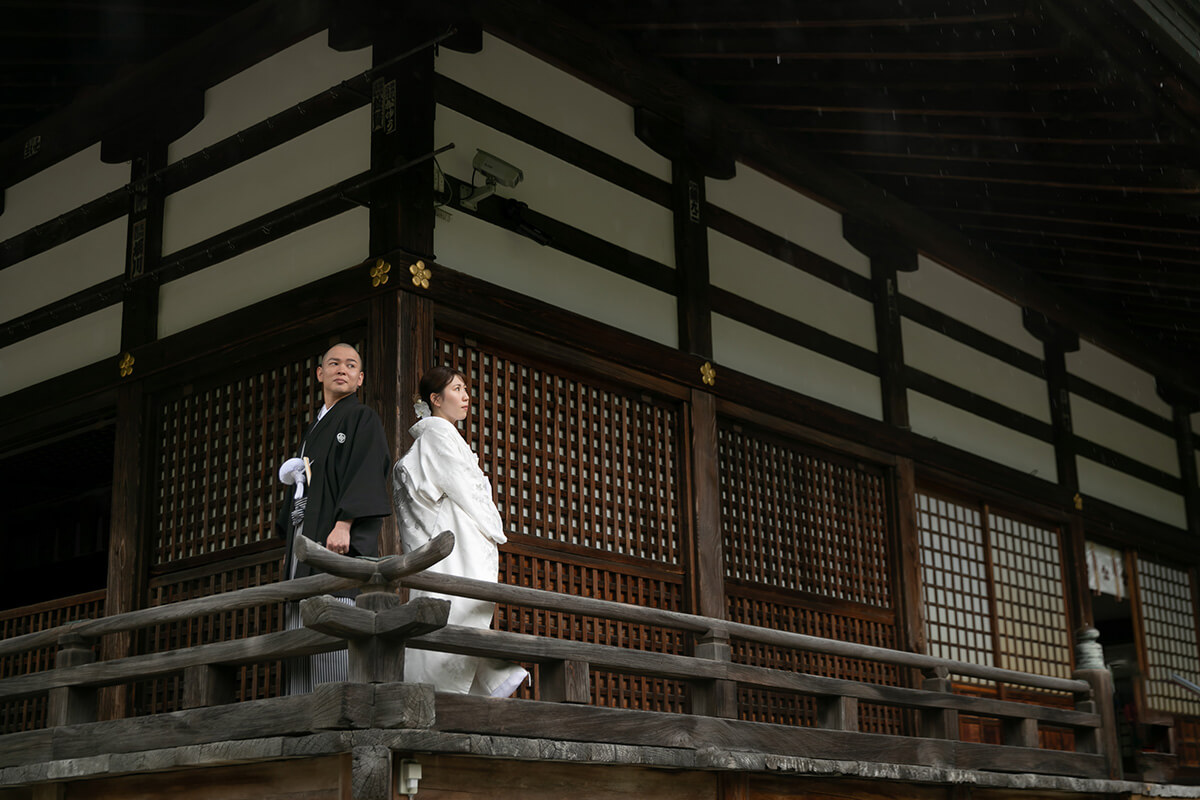 尾山神社で挙げられたお客様の結婚式写真02