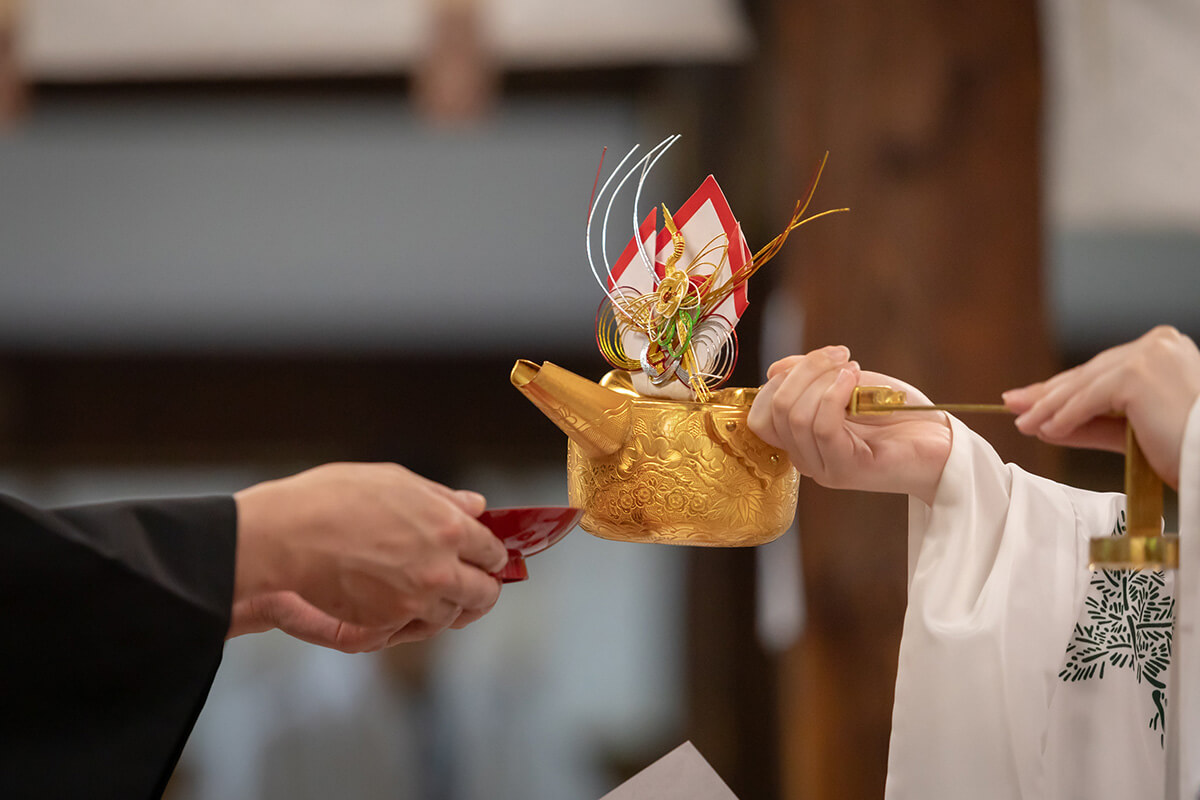 尾山神社で挙げられたお客様の結婚式写真07