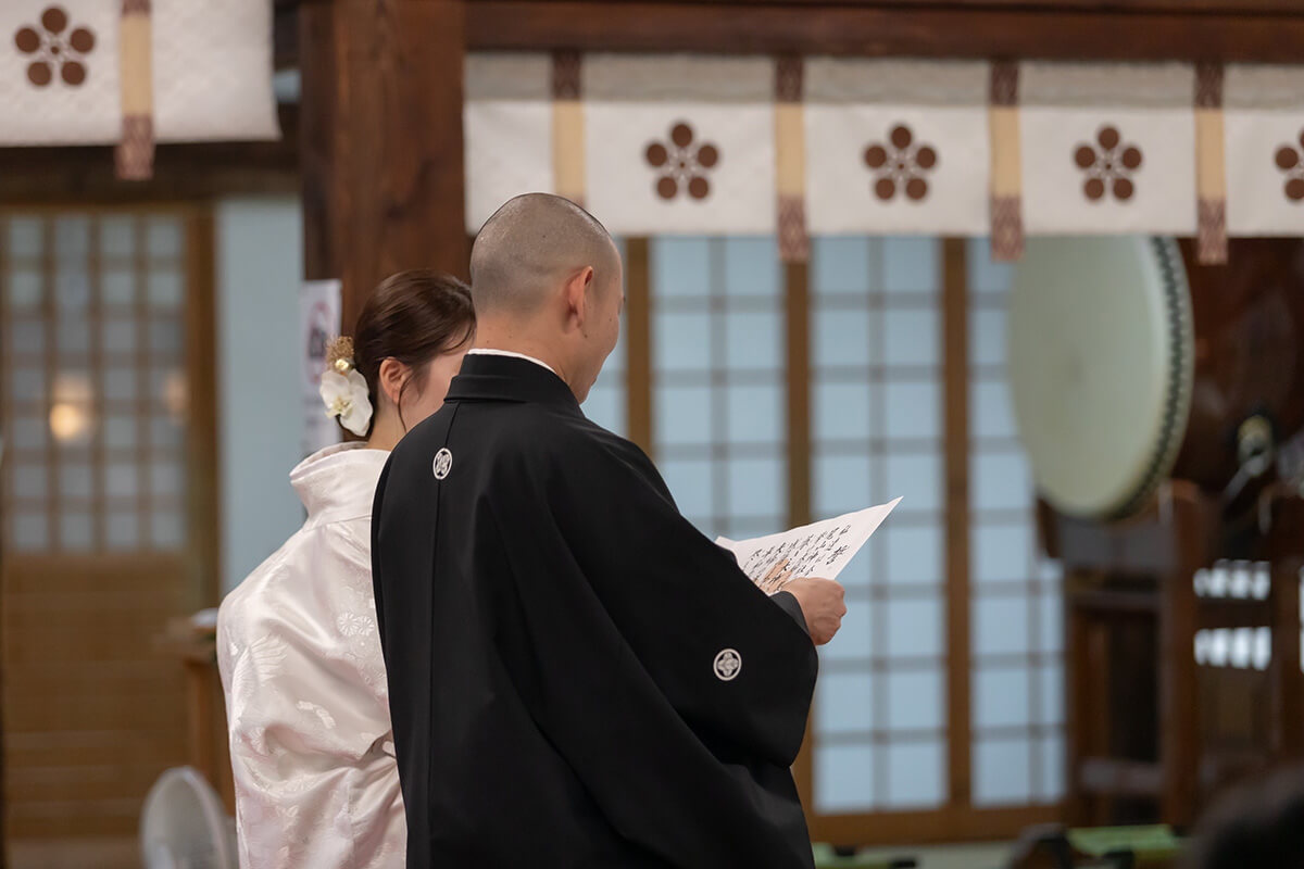 尾山神社で挙げられたお客様の結婚式写真09