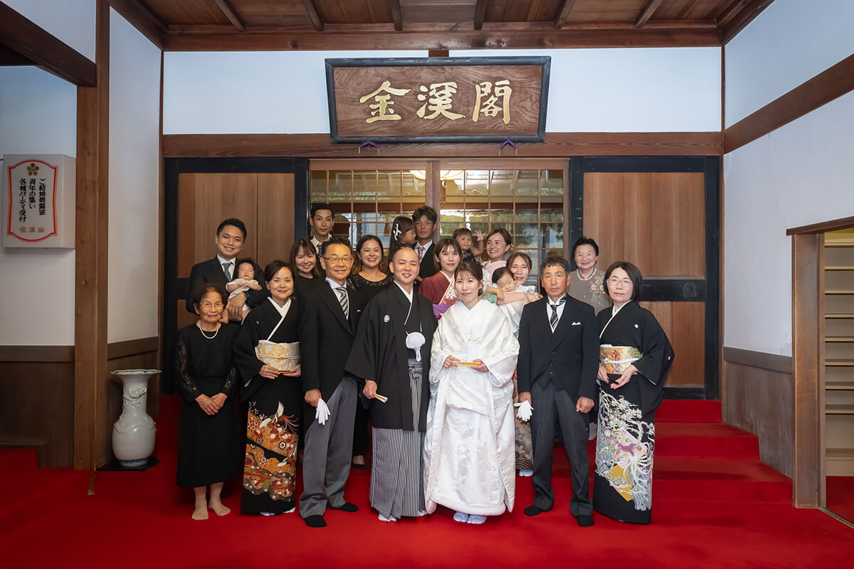 尾山神社で挙げられたお客様の結婚式写真16