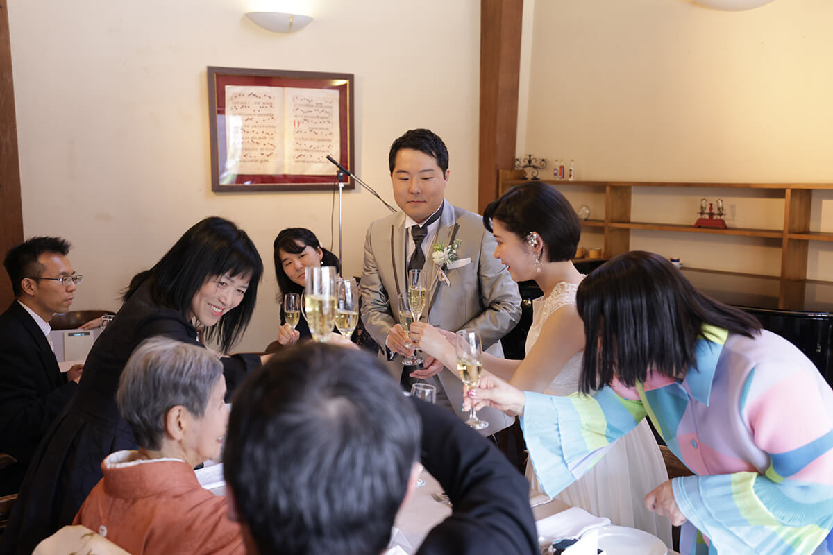 レストラン パリンカで挙げられたお客様の結婚式写真12