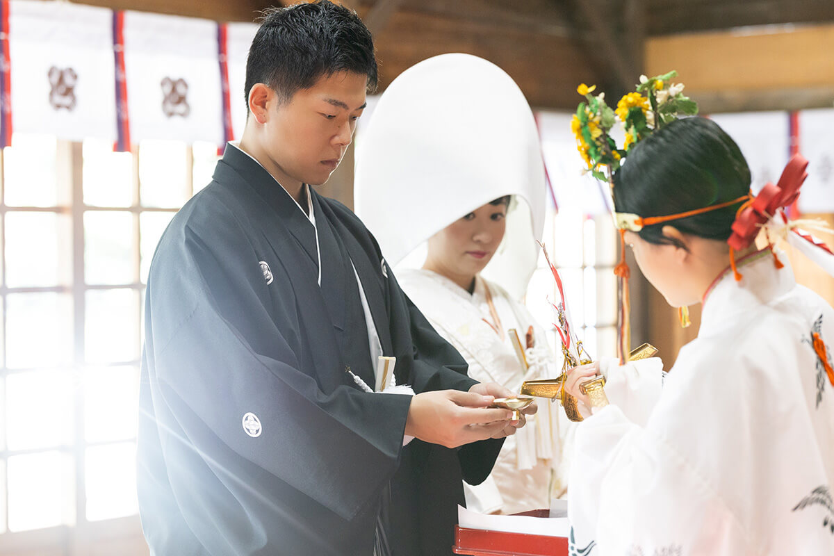 健軍神社で挙げられたお客様の結婚式写真06