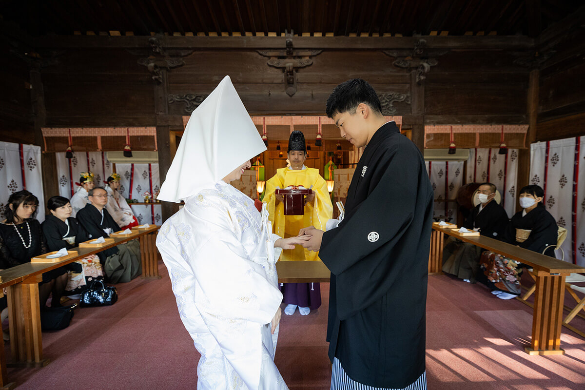 健軍神社で挙げられたお客様の結婚式写真08