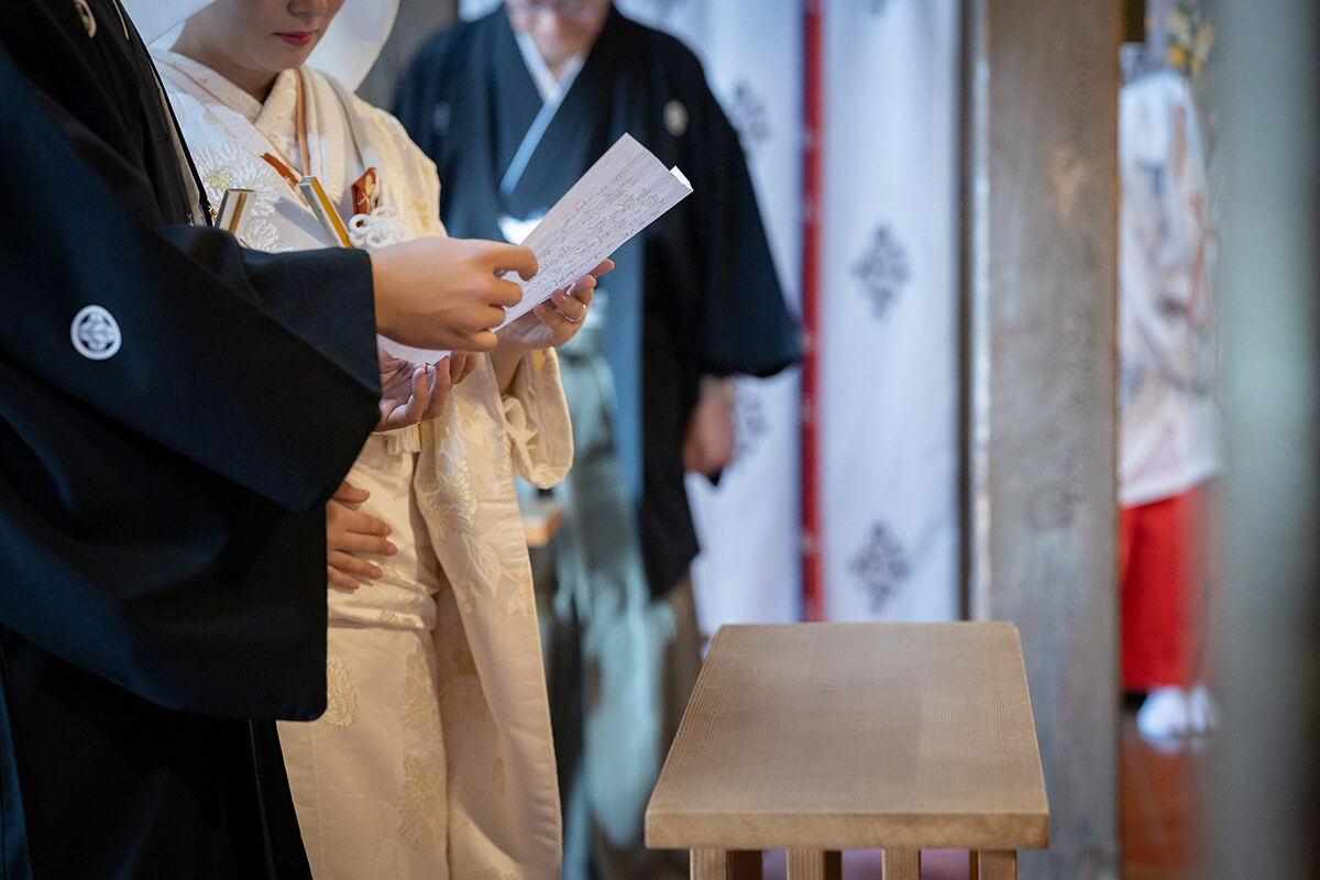健軍神社で挙げられたお客様の結婚式写真09