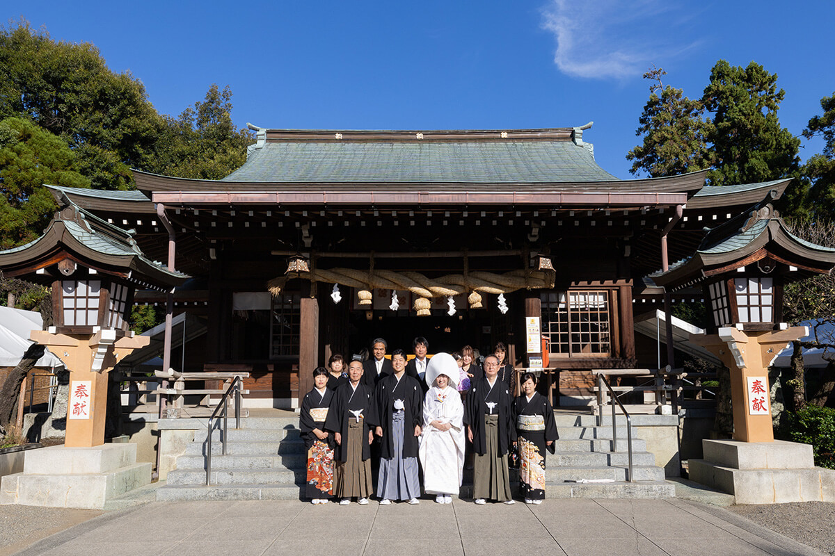 健軍神社で挙げられたお客様の結婚式写真12