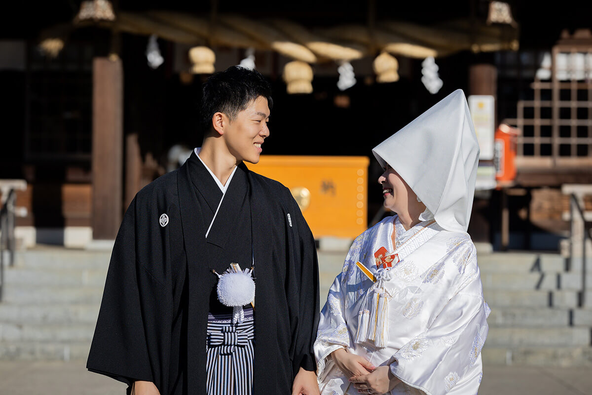 健軍神社で挙げられたお客様の結婚式写真13